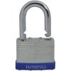 Faithfull QC0150 Laminated Steel Padlock 50mm 3 Keys