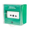 Comus CP54SGSC Resettable Green Emergency Door Release Point W/Cover
