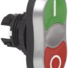 Przycisk podwójny BACO L61QA21, 53,9 mm, 22,3 mm, IP66, I / O
