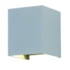 Kinkiet Led Vt-759 6W 4000K 660Lm Szary Kwadrat Ip65 A++ 7089