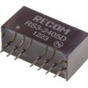 Konwerter DC/DC RS3, Uwe 36V dc, Uwe 3V, Uwy 5 V dc, Recom 125 mA 2 W -40 °C 71 °C Otwór przelotowy