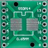 SMA-SOP14 Developer boards - SMD breakout adapter, SOP14 / SSOP14 / TSSOP1