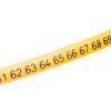 Oznacznik przewodów OZ-1/61-70 żółty E04ZP-01020201700 /100szt./