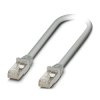 Cat5 Kabel Ethernet długość 0.5 m Phoenix Contact Szary Niska emisja dymu bez halogenu 8 średnica 5.7 mm OD S/UTP