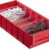 Allit 456551 Skrzynka magazynowa neu (D x S x W) 400 x 185 x 81 mm czerwony 1 szt.