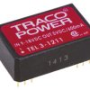 Przetwornica DC-DC, 3W, Uwe 9 → 18 V DC, Uwy 5V dc, Iwy 600mA, TRACOPOWER
