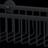 40567-00000-00 tesa Moon black shower rack