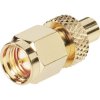 BKL 0416314 MCX Adapter MCX Plug to SMA Socket 1 piece