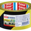 Taśma ostrzegawcza szerokość 50mm Czarny/żółty Taśma ostrzegawcza Tesa PP grubość 0.052mm