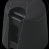 A1016049 Potentiometer knob Ø16 mm, 4-mm axle, TOP-KNOBS, black