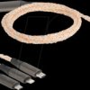 88158 RGB Ladekabel, USB-A -> micro USB, Lightning & USB-C 1,2 m