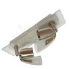 ADIA 22 chrom sat GU10 2x50W Brilum