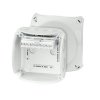 Skrzynka zaciskowa Poliwęglan 77 x 130 x 130mm Szary IP66, IP67, IP69 HENSEL