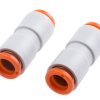 Złączka pneumatyczna Wciskane 1/4 cala Wciskane 1/4 cala SMC Adapter prosty do rur