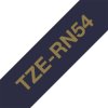 Brother TZERN54 Brother TZE-RN54 label-making tape Gold on navy