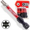 Bity udarowe do wkrętarki TORX TX25 50mm 1/4 SHOCKWAVE 10szt MILWAUKEE
