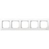 MERTEN M-Plan Ramka 5 pięciokrotna biały polarny MTN515519 SCHNEIDER ELECTRIC
