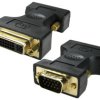Adapter Męskie VGA (1) na Żeńskie DVI (1)