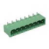 8-Way 5.00mm Horizontal PCB Header Closed Ends 15A 300V