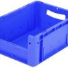 BITO Lagertechnik 1658285 Skrzynka magazynowa nadaje się na żywność (D x S x W) 400 x 300 x 170 mm niebieski 1 szt.