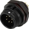Złącze IP68 serii SP13 Weipu SP1312 / P 6, 1 szt.