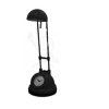 7208C czarna lampa biurkowa + zegar Brilum