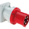 Wtyczka odbiornikowa tablicowa TE skośna 63A 4p 400V 6h IP44 2775