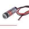 Dioda laserowa czerwona 650nm 3V-5V, wiązka liniowa