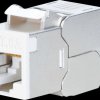 791304 Keystone module RJ45, Cat.6a, STP, slimline, white