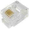 Wtyk Telefoniczny Rj-11 6P4c /Opak = 100Szt/