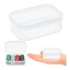 Mini Pudełeczko Plastikowe - 55x40x20mm - Organizer Zamykany Na Drobiazgi