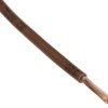 Przewód montażowy 1,5 mm² Brązowy RS PRO Bezhalogenowe 15 AWG 750 V dł. 100m 30/0,25 mm +90°C BS EN 50525-3-41, Klasa 5