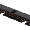 Gniazdo Idc Męskie 34-Pin Proste Tht Złocony 2,54Mm Czarny 5103308-7
