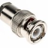 Złącze koncentryczne Montaż na kablu Męski 75Ω typ złącza Złącze BNC, zaciskane typ kabla RG59