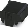 Upper part of housing, ABS/PC, (W x H x D) 70.1 x 75 x 36.95 mm, black, for enclosure, 1071128