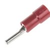 Końcówka pinowa, Cyna, 1.9mm średnica, 9mm długość, Czerwony, 16AWG - 22AWG Bez osłony