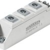 Dioda SEMIPACK1 67A Montaż na panelu 1600V Połączenie silikonowe Szereg SKKD 100/16