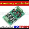 Moduł 3 kanałowego optoizolatora dla sterowników PLC