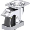 Blickle 938755 L-PATH 100KF-FI-ELS-FS Rolka obrotowa z blachy stalowej Średnica koła: 100 mm Maksymalne obciążenie: 130