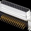 164A18199X D-SUB socket, high density, 44-pin, print, angled
