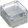 TRU COMPONENTS TC-13865284 Enclosure ABS-PC Light grey 136.5x106.5x60.1mm