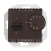 Simon 54 Regulator Temperatury Z Czujnikiem Wewnętrznym Brąz Mat Drt10w.02/46