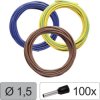Quadrios 25CW123 Wire LiFY 1.5 mm² Blue Brown Yellow-green 1 Set