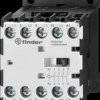 6K.04.8.230.4809, Mini industrial contactor for DIN rail, 3 NO contacts 9 A (400 V - AC 3) + 1 NO co