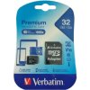 Karta 32GB microSD HC class10 + adapter VERBATIM