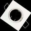 OT5073-2P Built-in ring GU10, MR16, white, square, 2 pcs