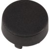 Cap, round, Ø 11 mm, (H) 12.5 mm, black, for short-stroke pushbutton Multimec 5G, 1GAS09