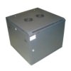 Szafa 19cali wisząca PILO 9U 600x600 RAL9004 blacha