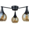 Lampa Sufitowa Nowoczesna 3Xe27 Star Honey Black