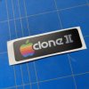 Apple II CLONE replacement badge